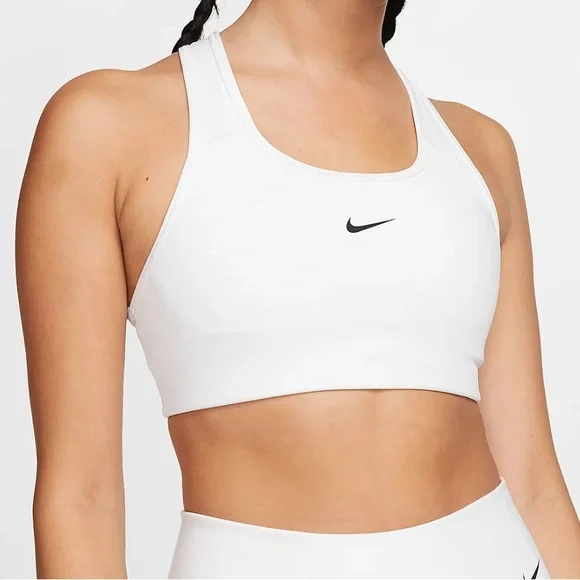 Nike Swoosh Bra. White Size XSmall. New with Tags. - Picture 14 of 14
